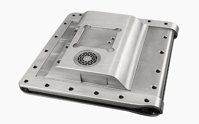 machined electronic enclosure component