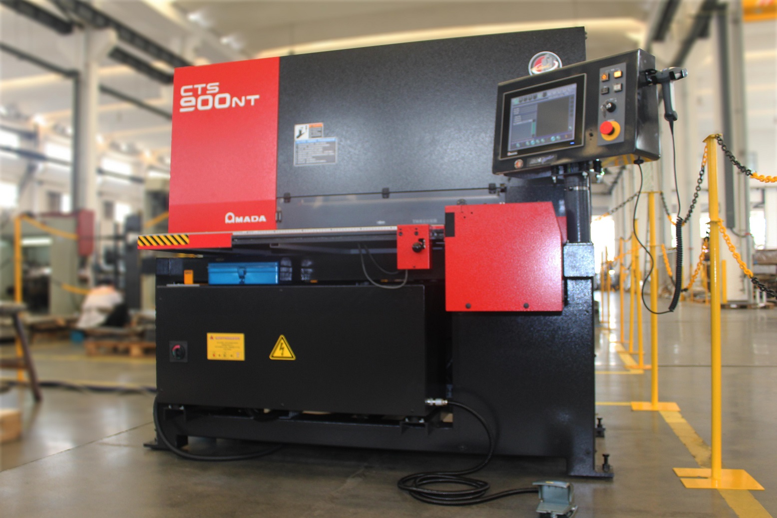 CNC tapping sheet metal. Amada-CTS900-NT-post-processing-for-laser-cutting-vietnam-1