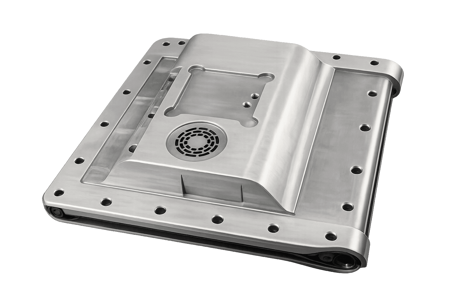 machined electronic enclosure component