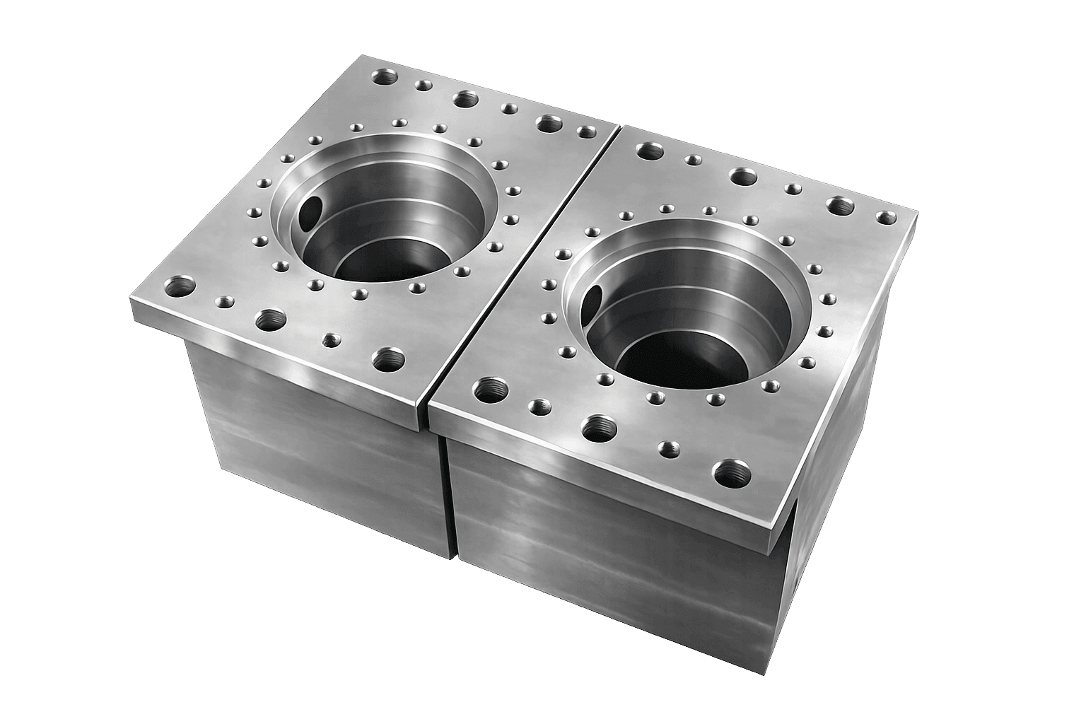 cnc machined steel mold cavity block